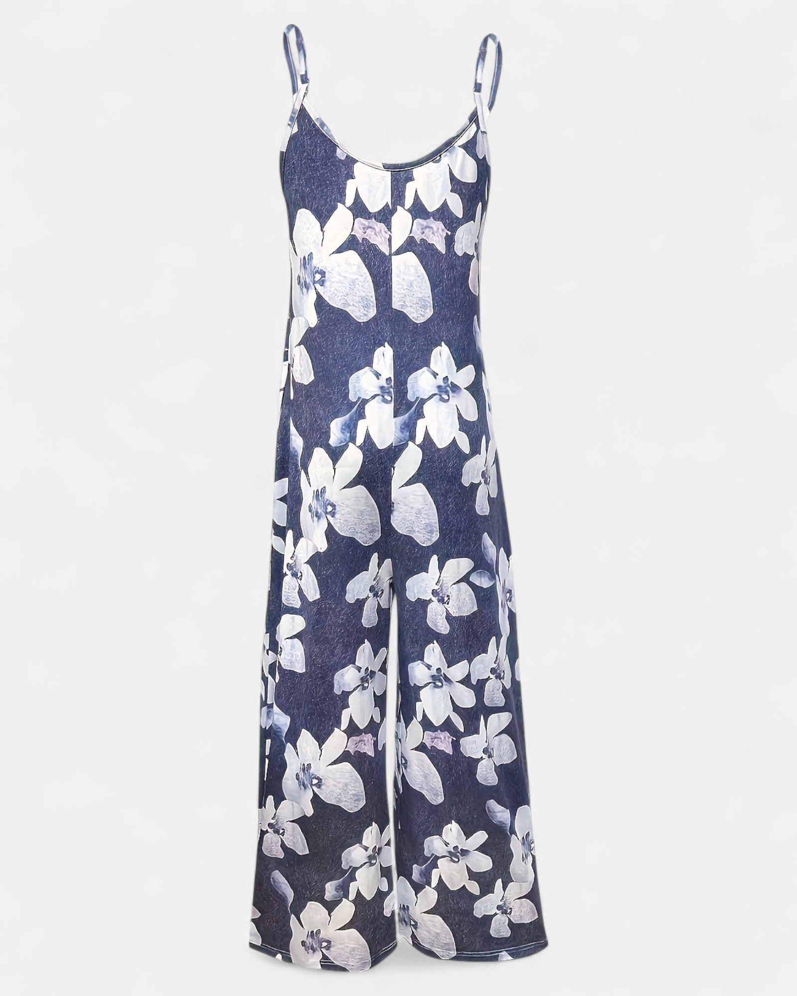 Marigold – Boho Wide Leg Printed Jumpsuit - Jumpsuit - Boho Style