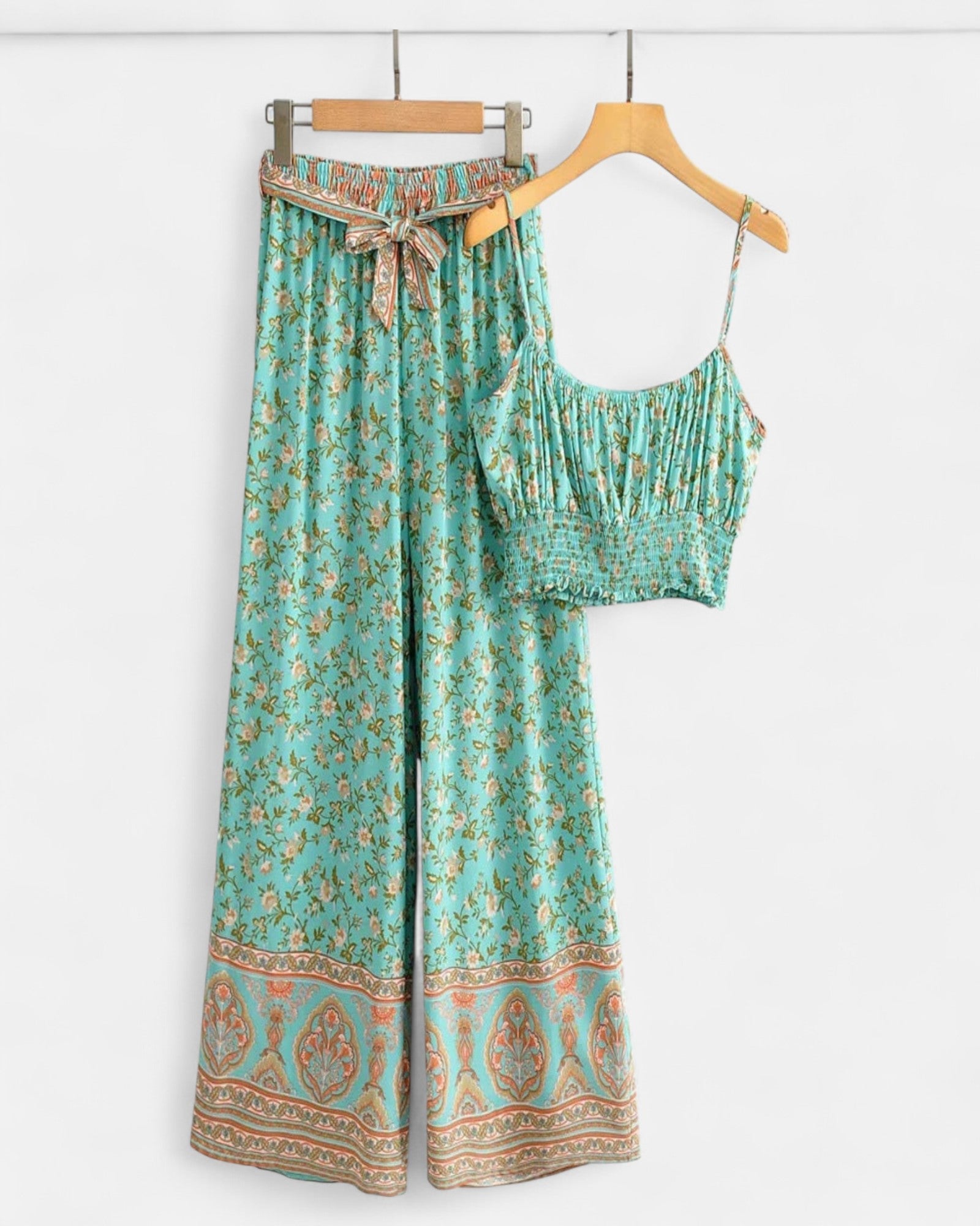 Mireille– Effortlessly Chic Boho Outfit Set - Outfit Sets - Boho Style